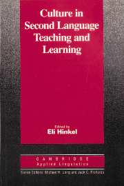 Hinkel, E. (1999). Culture in second language teaching and learning. Cambridge: Cambridge University Press.